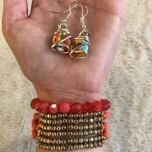 Bracelet & Earring Jewelry Bundle